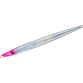 Блесна для джиггинга DAIWA SALTIGA TB JIG TONJIGI CUSTOM 400G ADEL MIRROR PINK HEAD