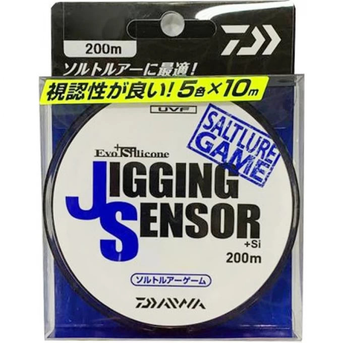 Шнур DAIWA UVF Jigginsensor+SI 200м 1,5 04634731G Шнур DAIWA UVF Jigginsensor+SI 200м 1,5 04634731G